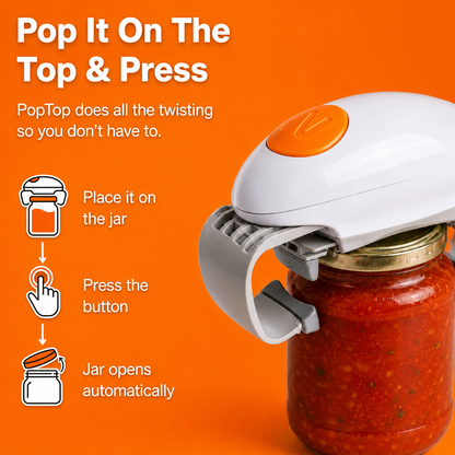 PopTop™ Electric Jar Opener