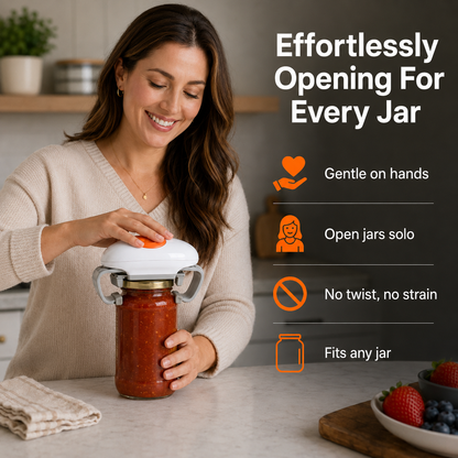 PopTop™ Electric Jar Opener