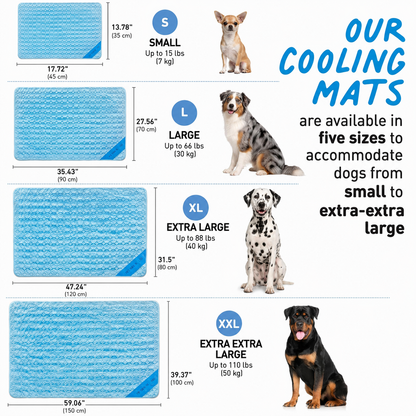 FrostPaw™ Self-Cooling Dog Mat